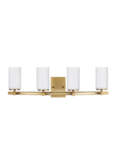 Alturas Four Light Wall / Bath in Satin Brass (1|4424604EN3848)