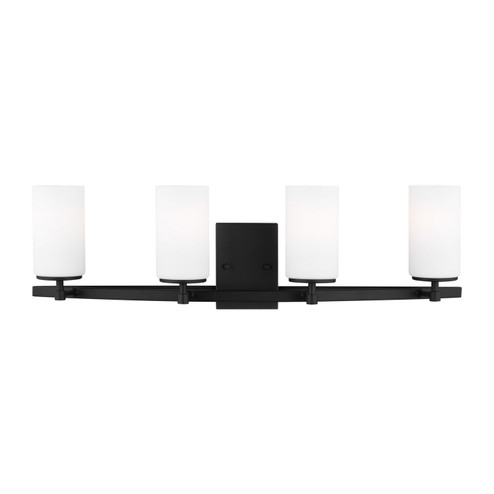 Alturas Four Light Wall / Bath in Midnight Black (1|4424604EN3112)
