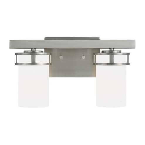 Robie Two Light Wall / Bath in Brushed Nickel (1|4421602962)