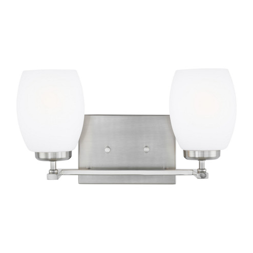 Catlin Two Light Wall / Bath in Brushed Nickel (1|4418502962)