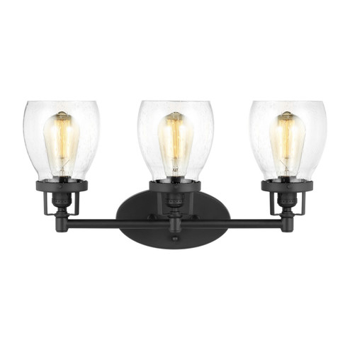 Belton Three Light Wall / Bath in Midnight Black (1|4414503112)