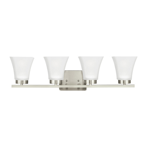 Bayfield Four Light Wall / Bath in Brushed Nickel (1|4411604962)