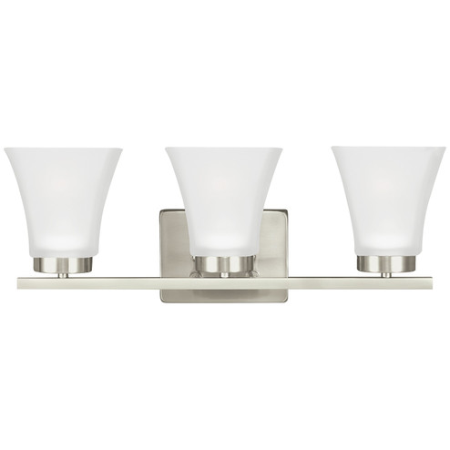 Bayfield Three Light Wall / Bath in Brushed Nickel (1|4411603962)