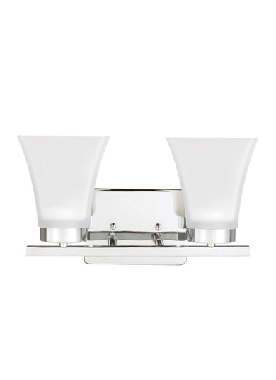 Bayfield Two Light Wall / Bath in Chrome (1|4411602EN305)