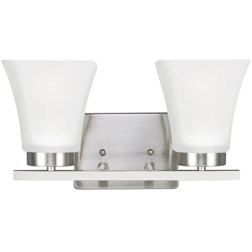 Bayfield Two Light Wall / Bath in Brushed Nickel (1|4411602962)