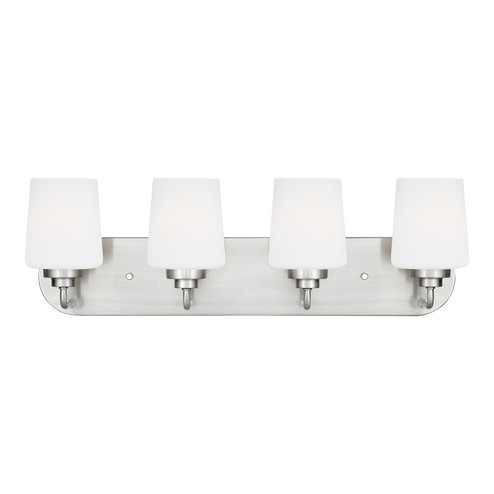 Windom Four Light Wall / Bath in Brushed Nickel (1|4402804962)