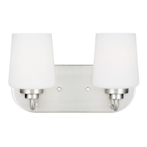 Windom Two Light Wall / Bath in Brushed Nickel (1|4402802EN3962)
