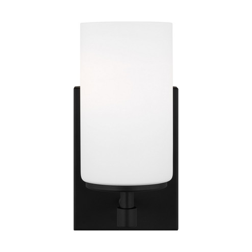 Alturas One Light Wall / Bath Sconce in Midnight Black (1|4124601EN3112)