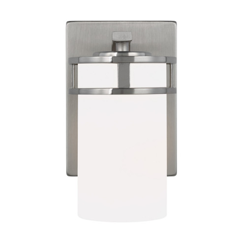 Robie One Light Wall / Bath Sconce in Brushed Nickel (1|4121601962)