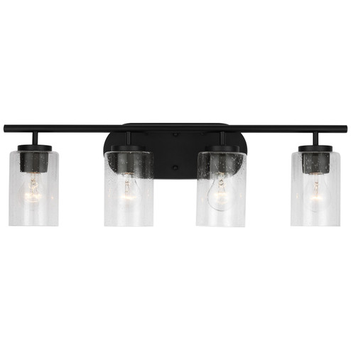 Oslo Four Light Wall / Bath in Midnight Black (1|41173112)