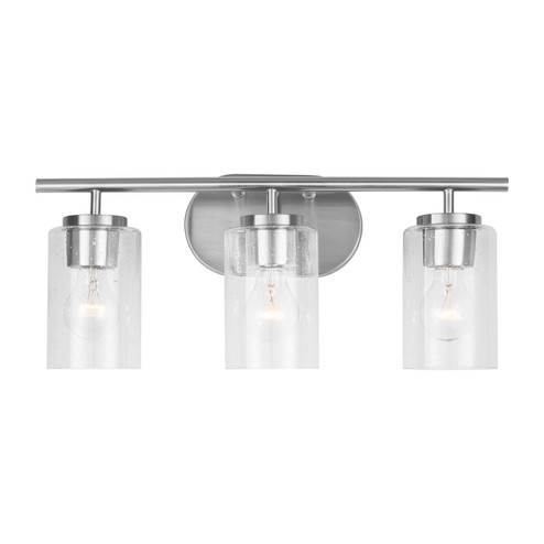 Oslo Three Light Wall / Bath in Brushed Nickel (1|41172962)