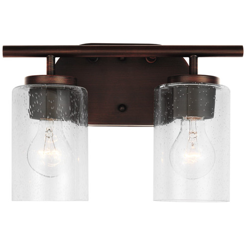 Oslo Two Light Wall / Bath in Bronze (1|41171710)