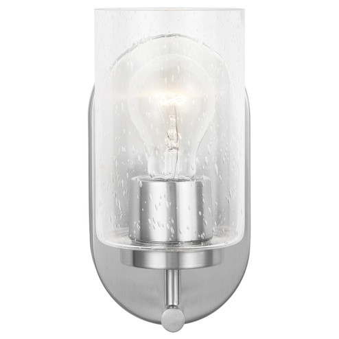 Oslo One Light Wall / Bath Sconce in Brushed Nickel (1|41170962)