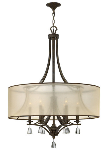 Mime LED Chandelier in French Bronze (138|FR45608FBZ)