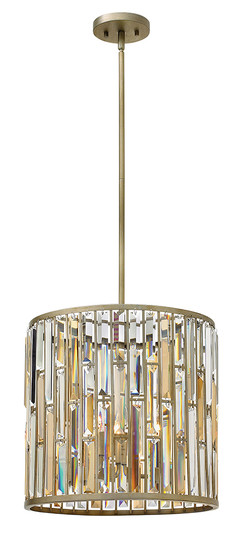 Gemma LED Foyer Pendant in Silver Leaf (138|FR33734SLF)