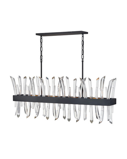 Revel LED Linear Pendant in Black (138|FR30908BLK)