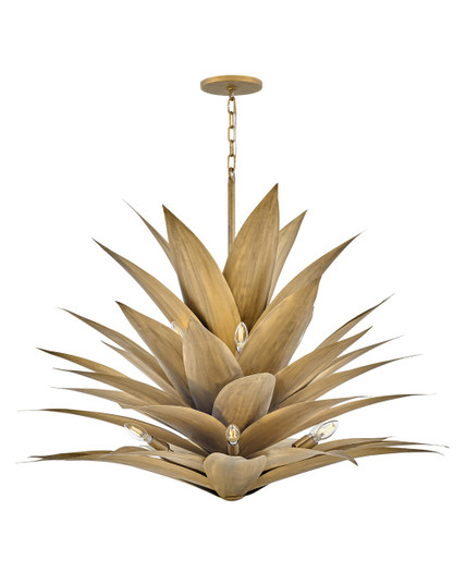 Agave LED Pendant in Burnished Gold (138|FR30816BNG)