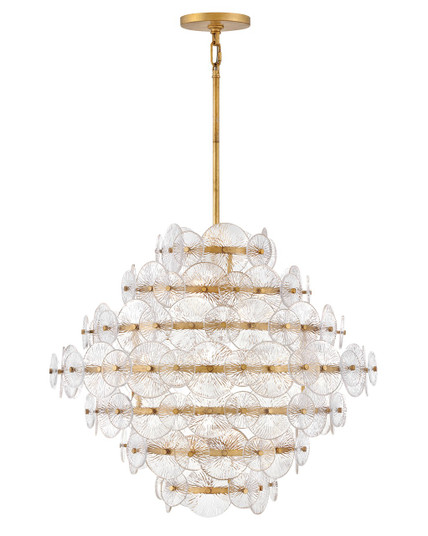 Rene LED Pendant in Distressed Brass (138|FR30128DA)