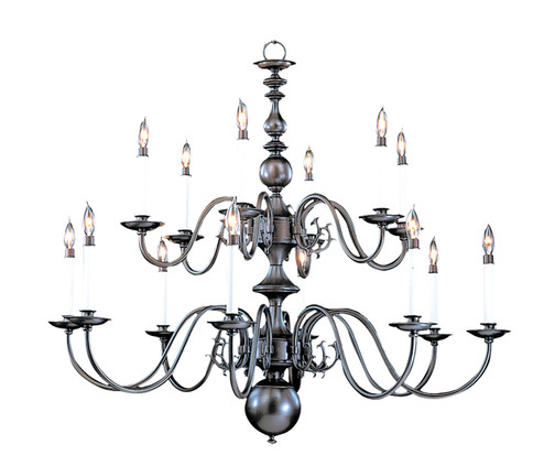 Jamestown 14 Light Foyer Chandelier in Mahogany Bronze (8|9135MB)