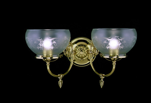 Chancery Two Light Wall Sconce in Polished Brass (8|7522PB)