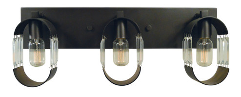 Josephine Three Light Wall Sconce in Polished Nickel with Brushed Nickel Accents (8|5013PNBN)