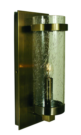 Hammersmith One Light Wall Sconce in Antique Brass with Clear Glass (8|4431ABC)