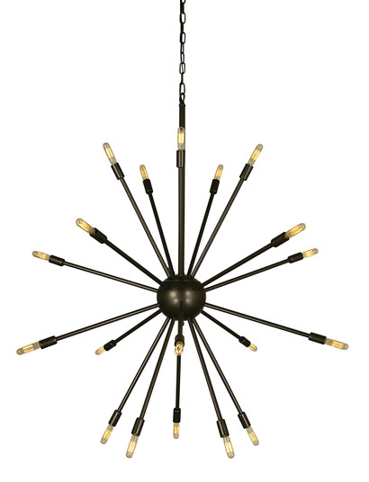 Simone 24 Light Foyer Chandelier in Brushed Nickel (8|4398BN)