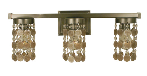 Naomi Three Light Wall Sconce in Brushed Nickel (8|4363BN)