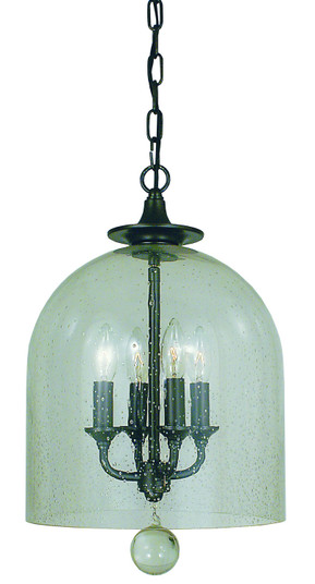 Hannover Four Light Chandelier in Mahogany Bronze (8|4355MB)