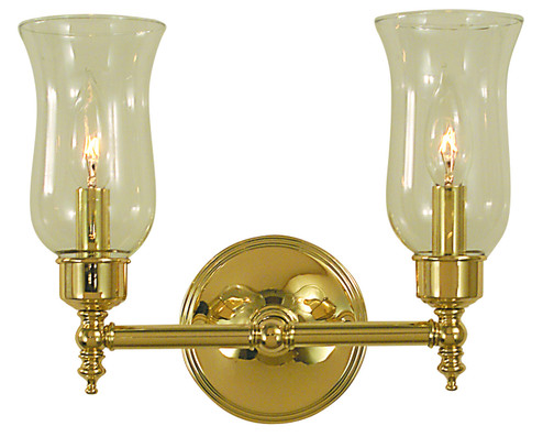 Sheraton Two Light Wall Sconce in Antique Brass (8|2502AB)