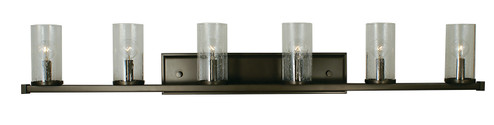 Compass Six Light Wall Sconce in Brushed Nickel (8|1110BN)