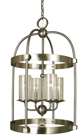 Compass Four Light Chandelier in Polished Nickel (8|1104PN)