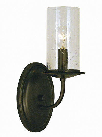 Compass One Light Wall Sconce in Matte Black (8|1041MBLACK)