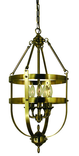 Hannover Five Light Chandelier in Antique Brass (8|1016AB)