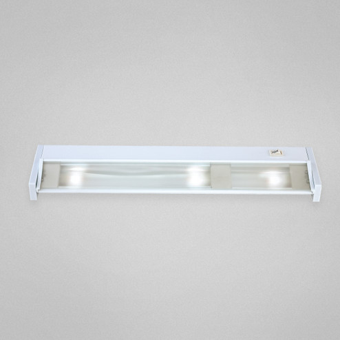 Under Cabinet Three Light Undercabinet in White (40|UC3AG902X)