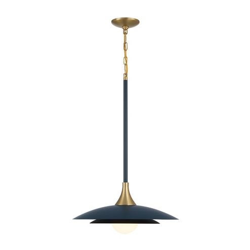 Welsh LED Pendant in Blue and Black (40|46441027)