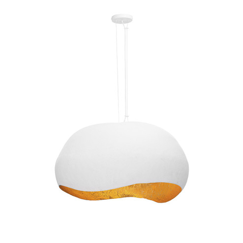 Baleia Four Light Pendant in White (40|46438027)