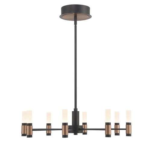 Albany LED Chandelier in Brass-Black Mix (40|46352019)