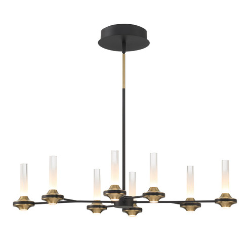 Torcia LED Chandelier in Black (40|45714016)