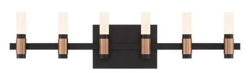 ALBANY ALBANY-VAN-6LT-BRBM-WH in Brass-Black (40|45237010)