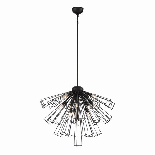 Dendelio 13 Light Chandelier in Matte Black (40|43863013)