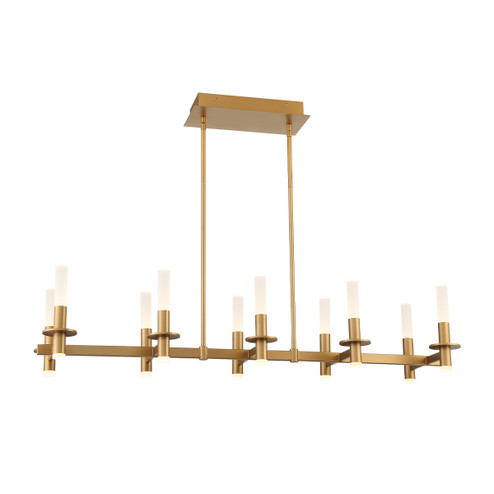 Torna LED Chandelier in Coffee Gold (40|38441011)