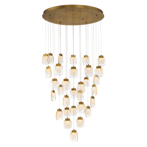 Paget LED Chandelier in Gold (40|37193010)