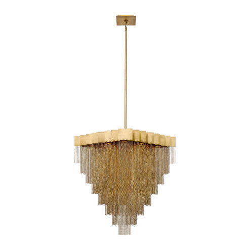 Bloomfield LED Chandelier in Antique Brush Gold (40|37095017)