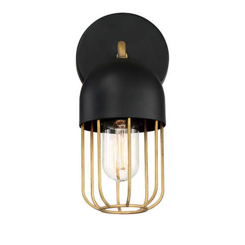 Palmerston One Light Wall Sconce in Matte Black (40|35960010)