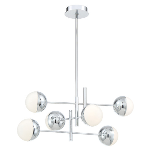 Fairmount LED Chandelier in Chrome (40|35919018)