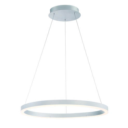 Spunto LED Chandelier in Brushed Silver (40|31471015)