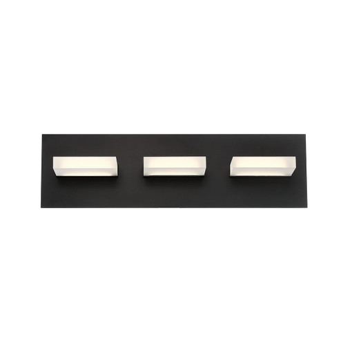 Olson LED Vanity in Matte Black (40|28020023)