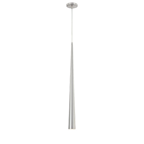 Sliver One Light Pendant in Satin Nickel (40|20446024)