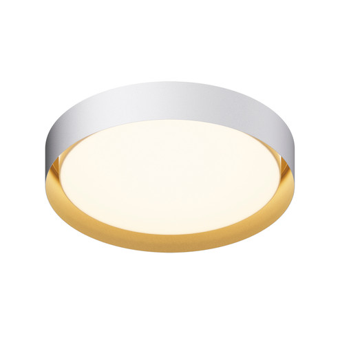 Echo LED Flush Mount in White/Gold (86|E51014WTGLD)